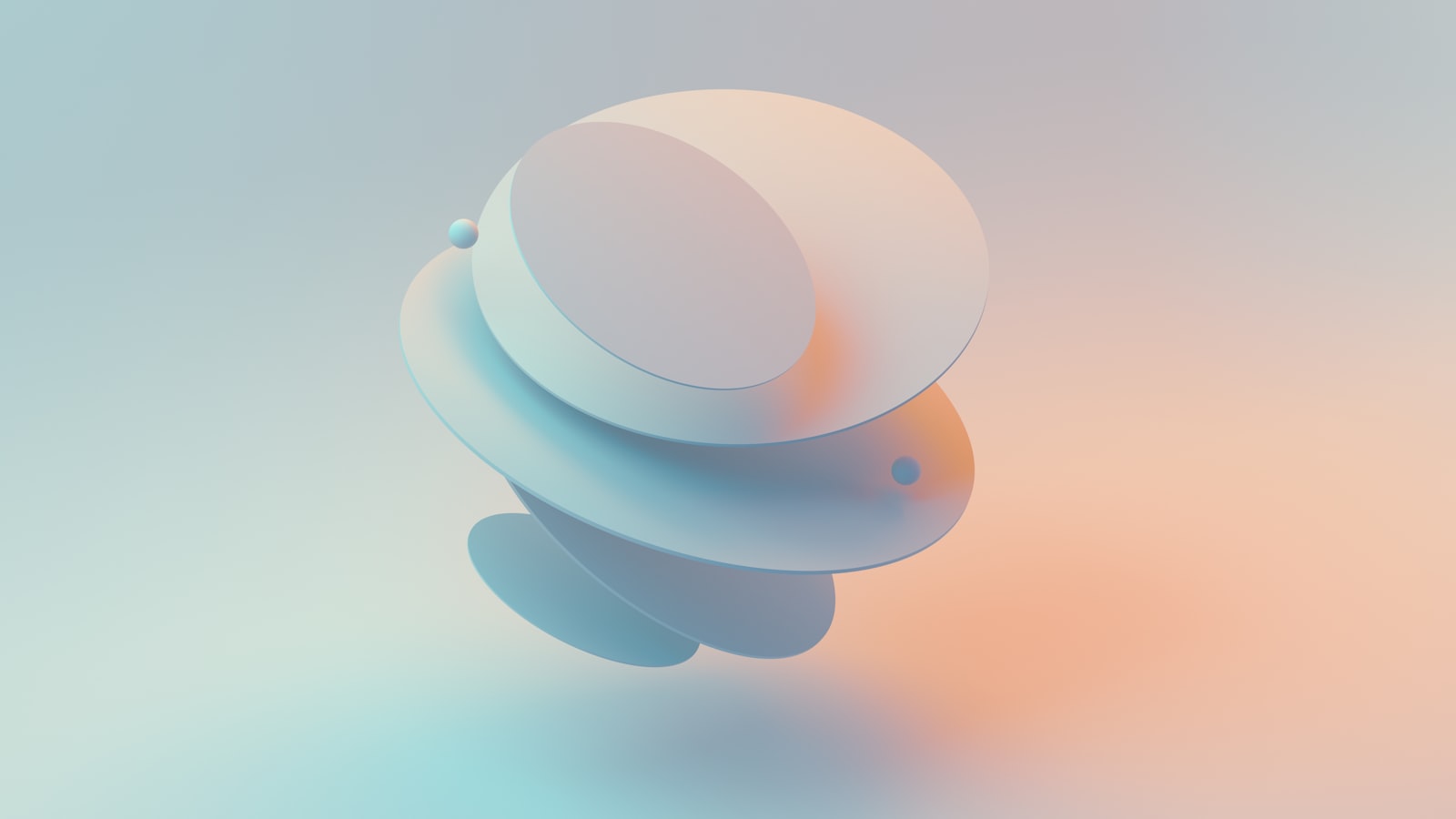 Абстрактная 3D-визуализация